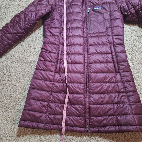 Patagonia Women's Radalie Parka Insulated Quilted Jacket Deep Mahogany Size S - Picture 8 of 8